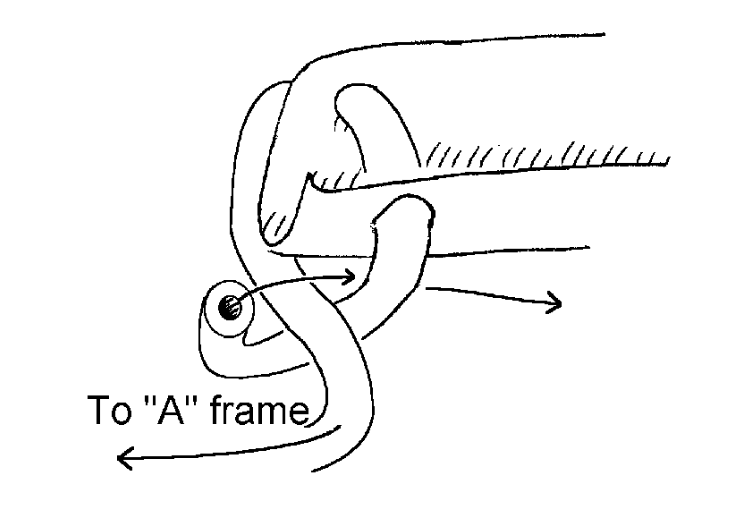 Pull the cords tight from both sides!